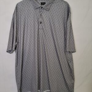 Greg Norman Collection Gray Polo Shirt